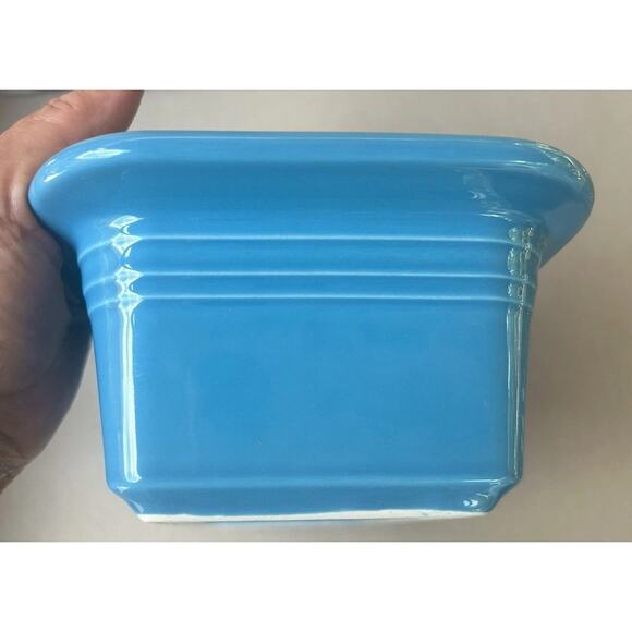 NWT Retired Peacock Blue Fiesta Homer Laughlin HLC Loaf SEE DESCRIPTION - Picture 6 of 10